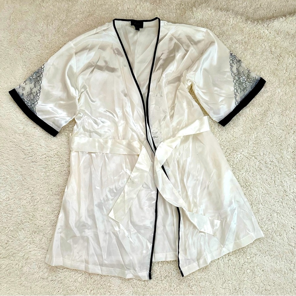 Satin gown